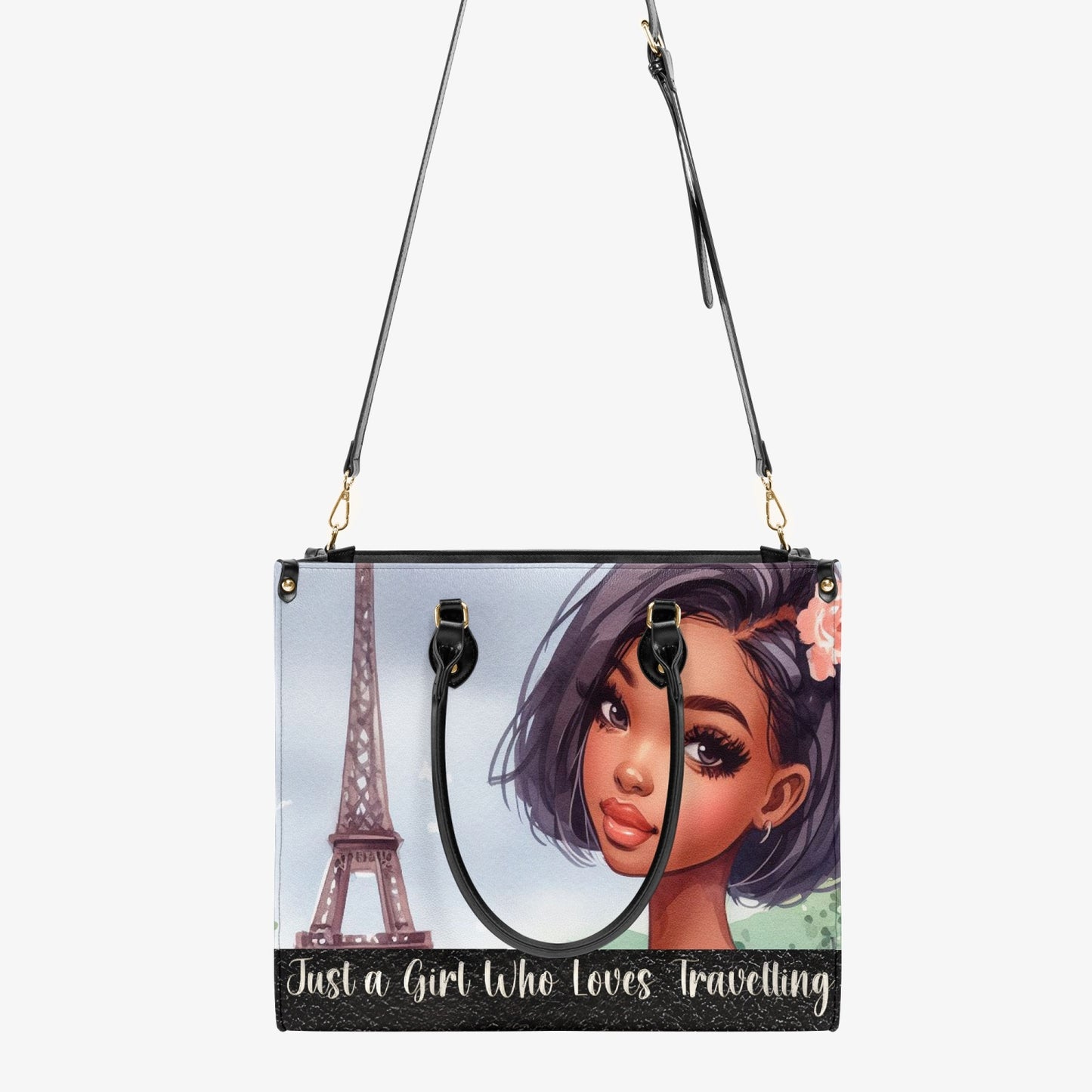 Women's Tote Bag - Just a Girl Who Loves Travelling