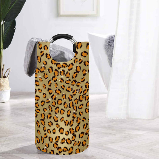 Animal Print 10  Round Laundry Basket