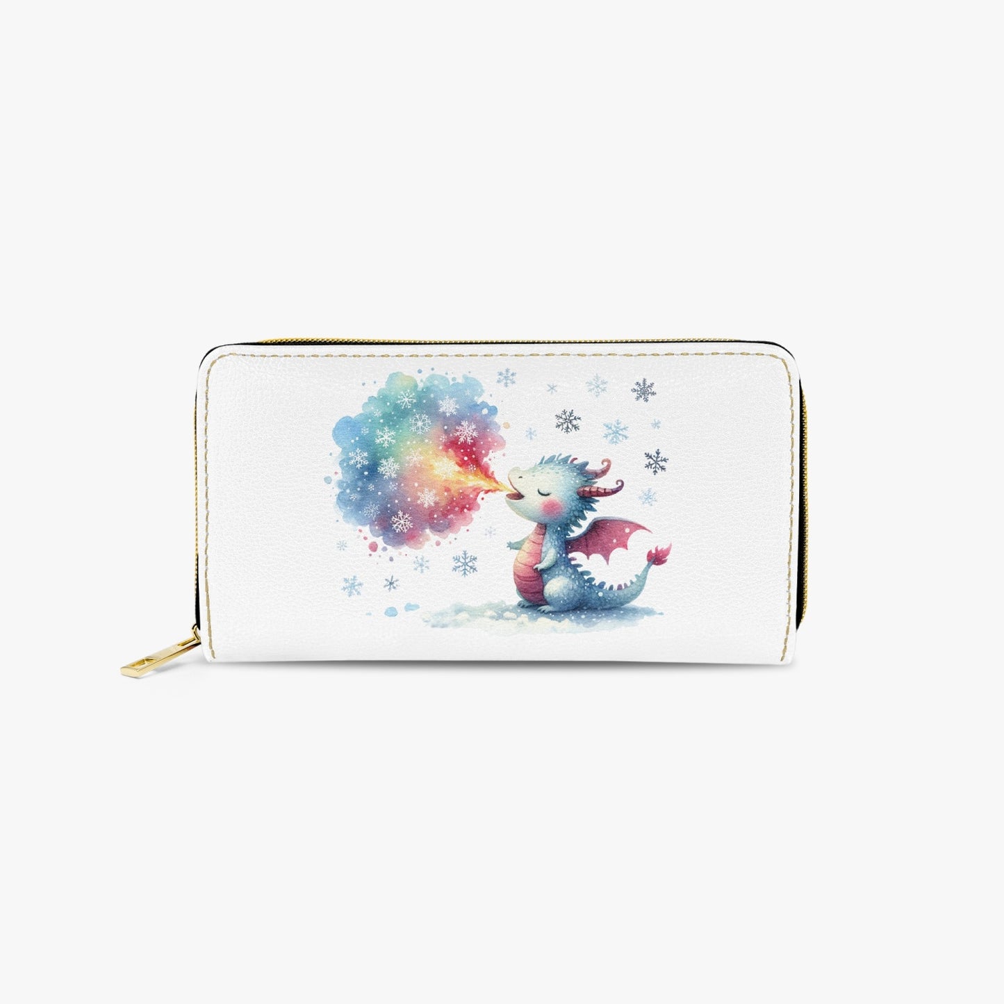 Long Type Zipper Purse - Dragon