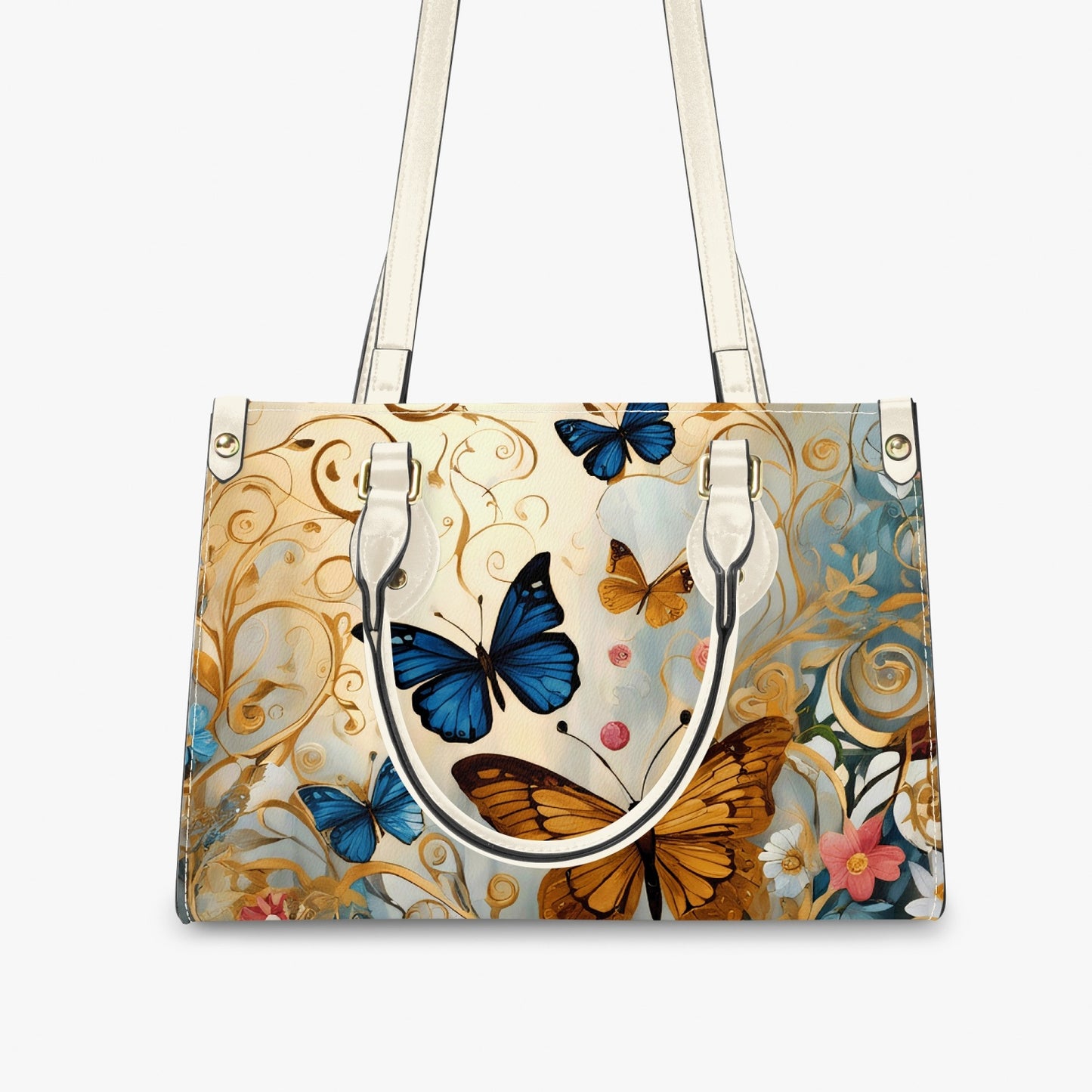 Women's Tote Bag - Long Strap - Butterfly Dreams