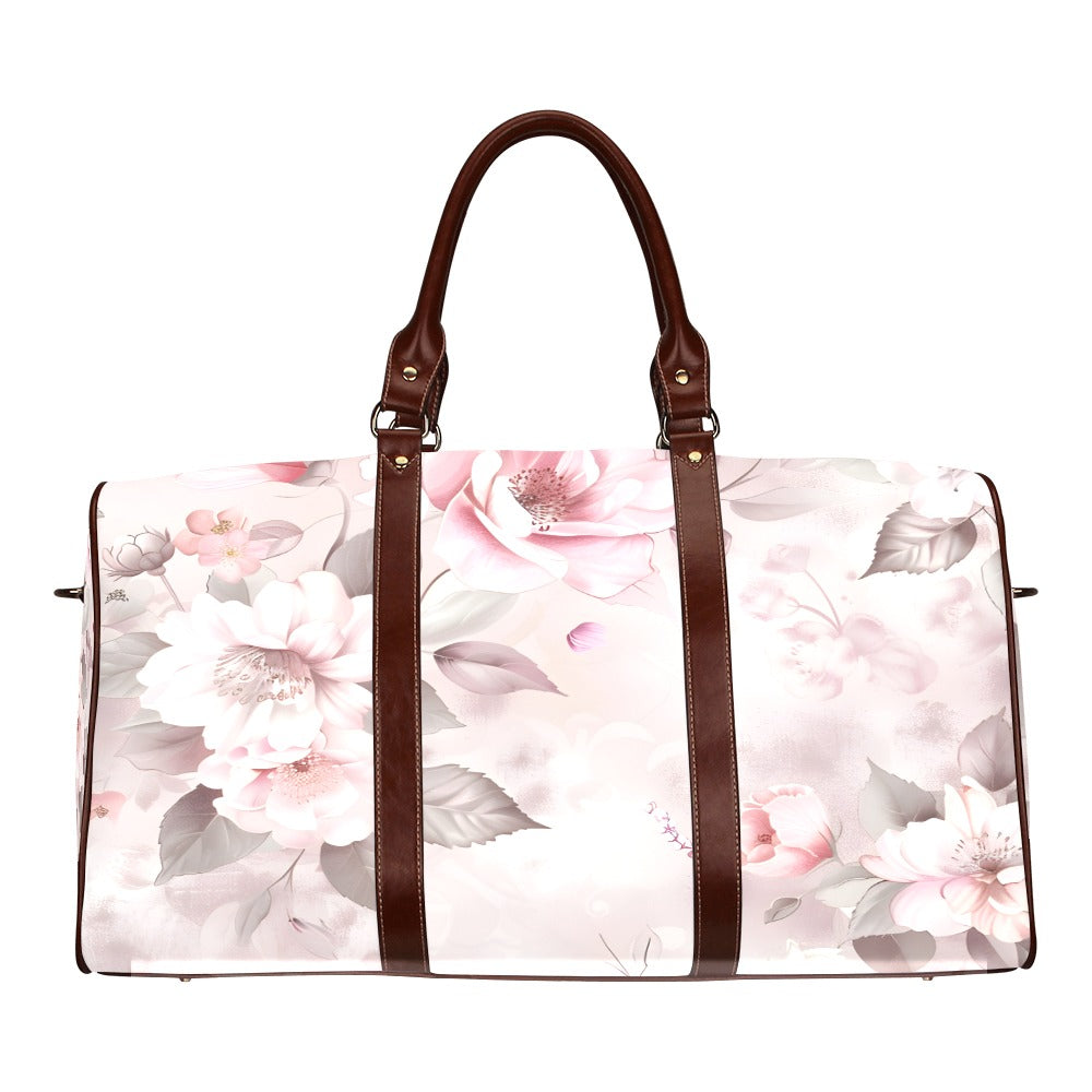 Roses in Bloom Waterproof Travel Bag/Small (Model 1639)