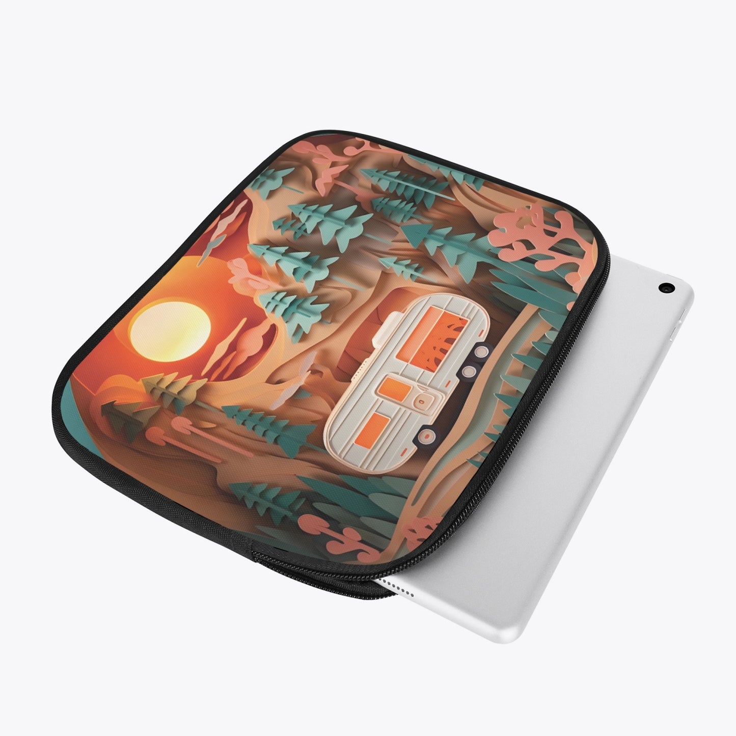 Tablet Sleeve - Travelling - Caravan, awd-563