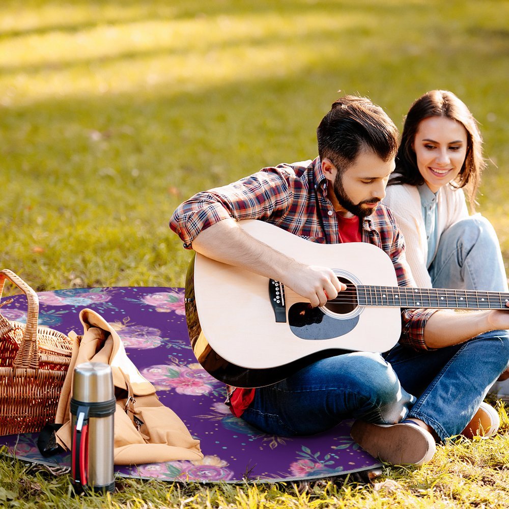 Round Picnic Mat Round outdoor picnic mat