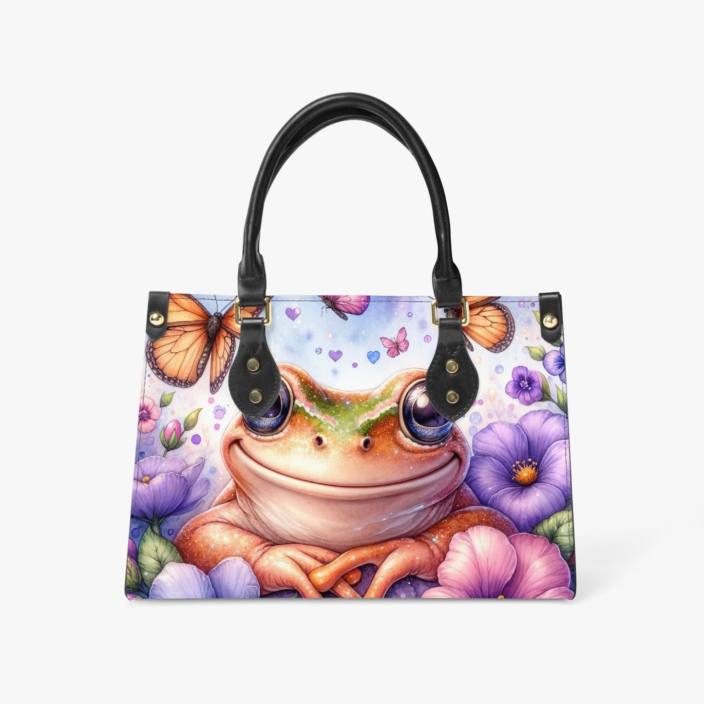 Women's Tote Bag - Long Strap - Frog