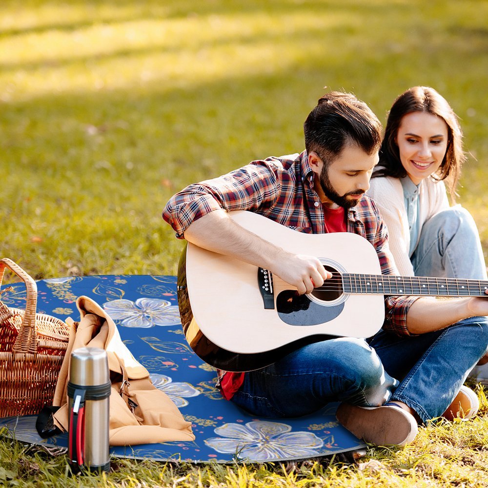 Round Picnic Mat Round outdoor picnic mat