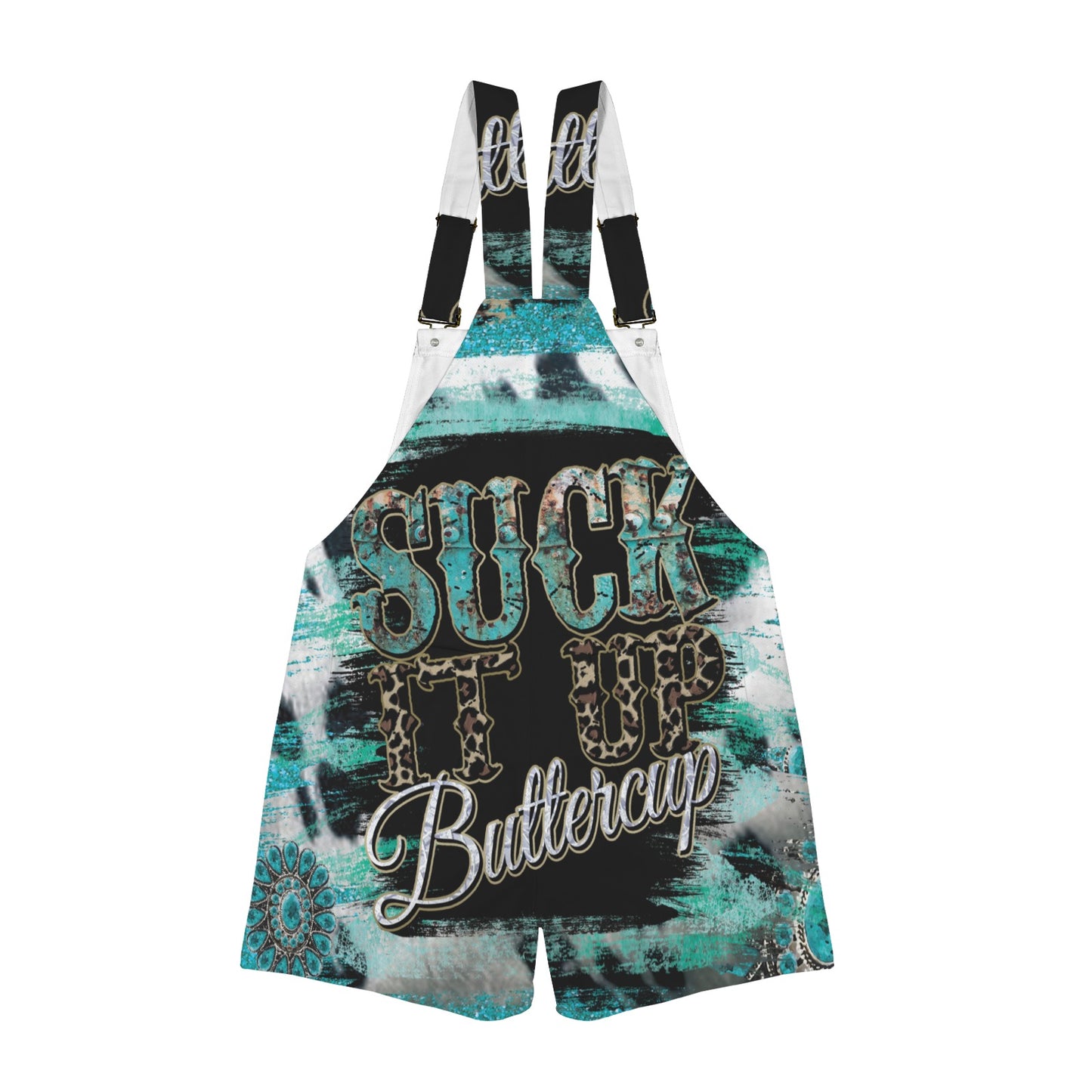 Suck it up Buttercup awd39 Unisex Shorts Suspender Jumpsuit