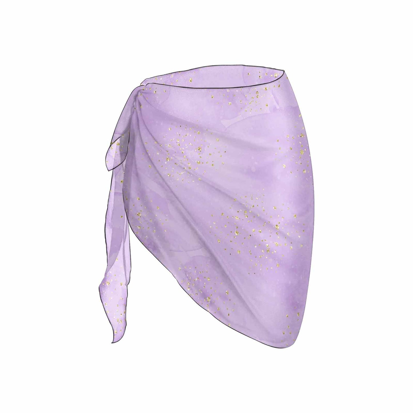 Purple  Women's Beach Sarong Wrap