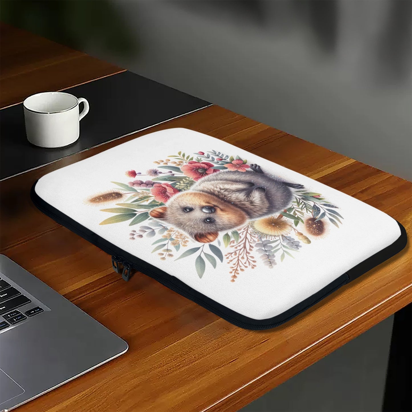 Laptop Sleeve - without handles - Australian Animals - Quokka