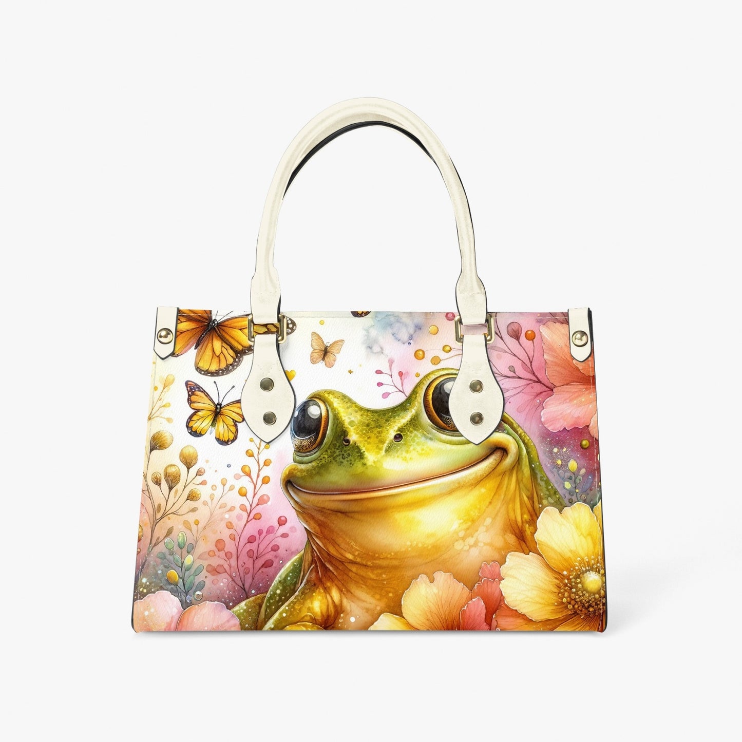 Women's Tote Bag - Long Strap - Frog