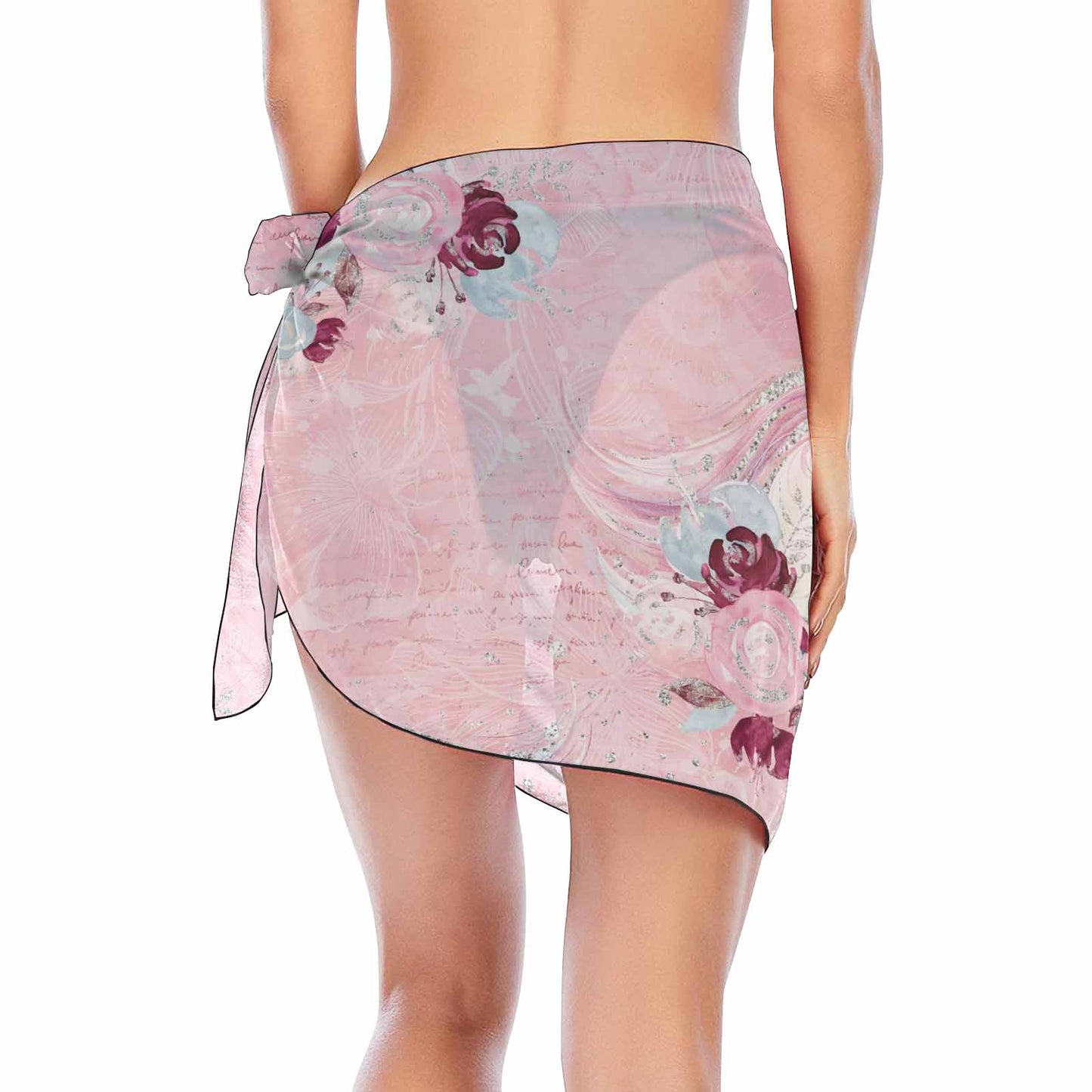 Unicorn Dreams Pink  Women's Beach Sarong Wrap