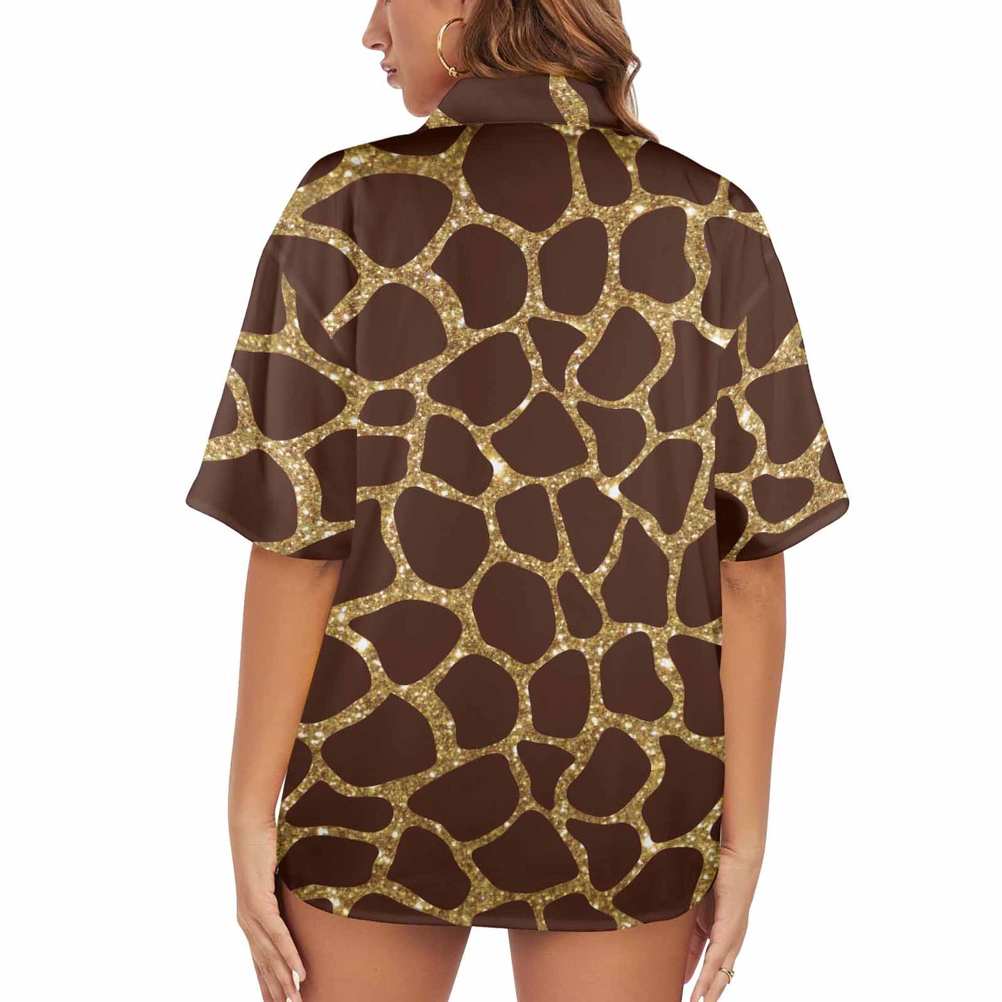 Animal print 6  Women's Hawaiian Shirt