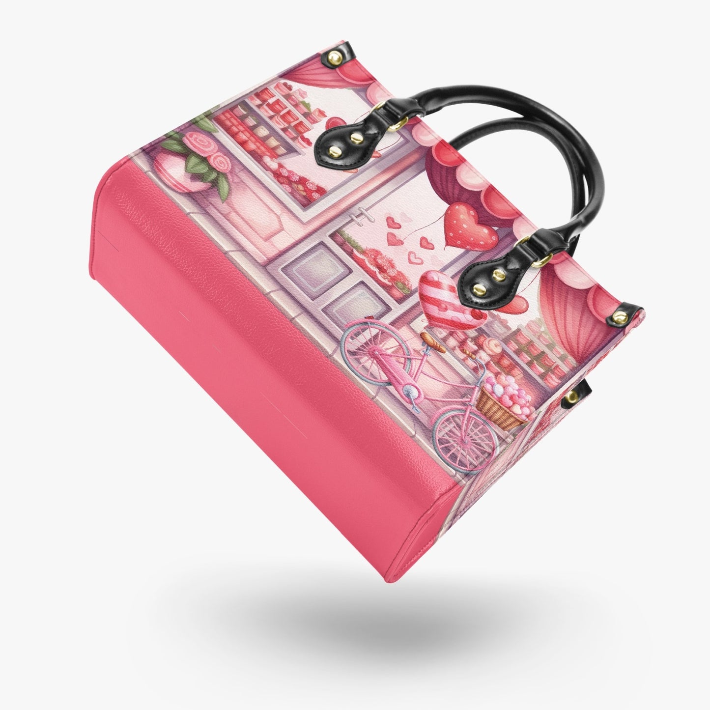 Women's Tote Bag - Candy Floss - Sugar Rush Heart Balloon