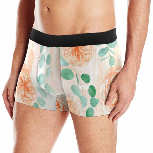 Roses and Eucalyptus AUS Men's All Over Print Boxer Briefs (Made In AUS)