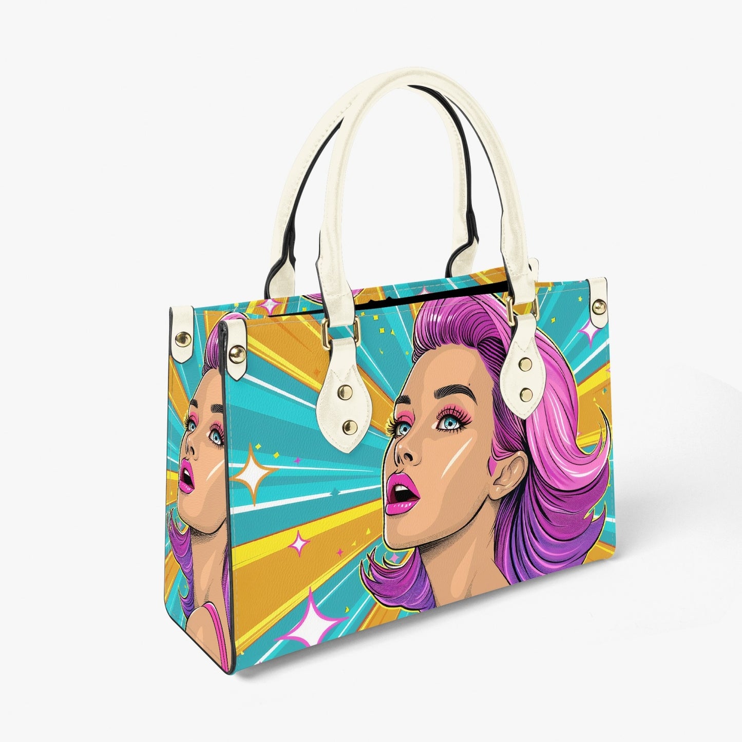 Women's Tote Bag - Long Strap - Pop Art