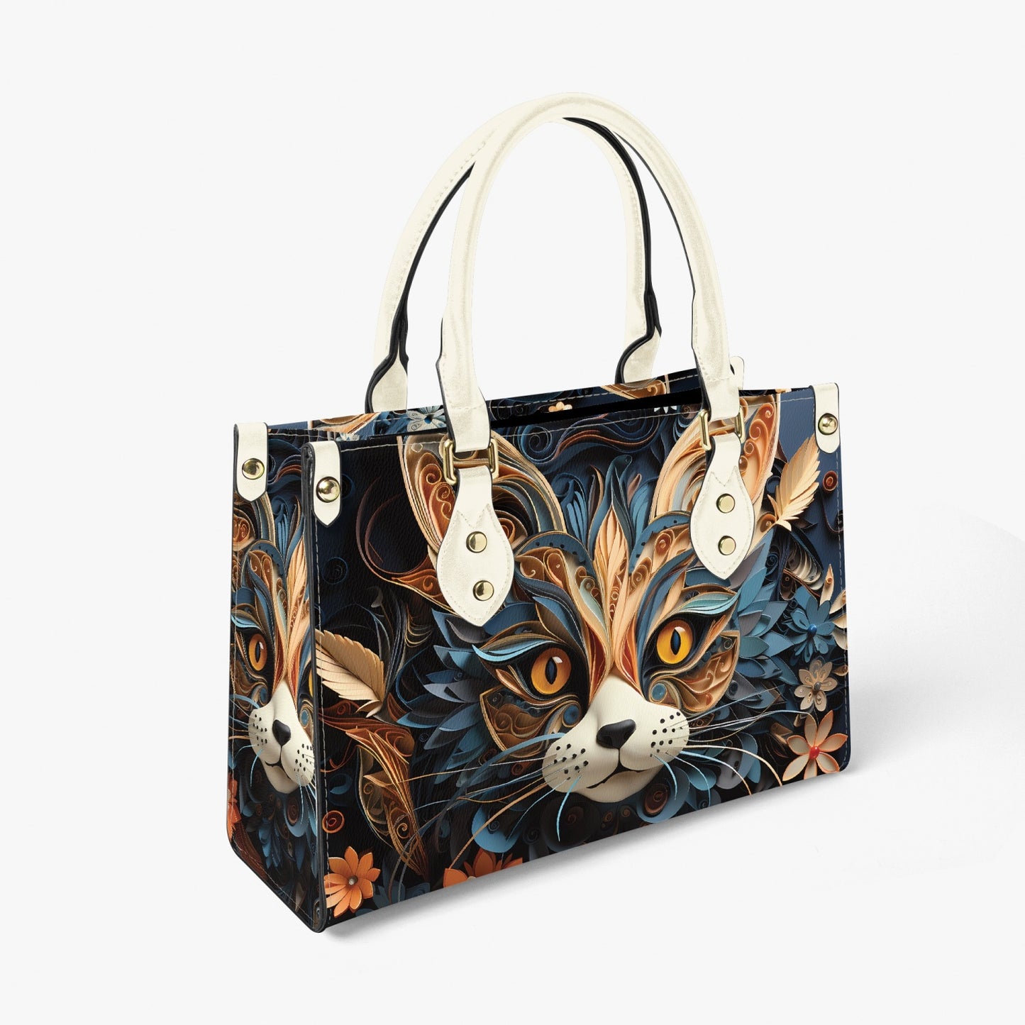 Women's Tote Bag - Long Strap Cat