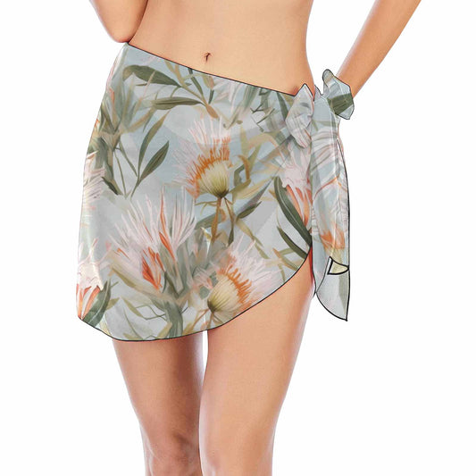 Australian Floral 4  Women's Beach Sarong Wrap