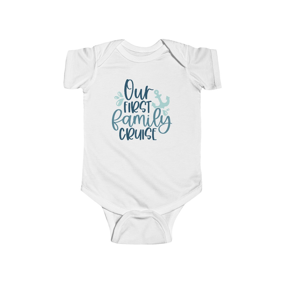 Our First Family Cruise  Infant Fine Jersey Bodysuit/Infant Fine Jersey Tee/Unisex Jersey Short Sleeve Tee/Unisex Heavy Blend™ Hooded Sweatshirt