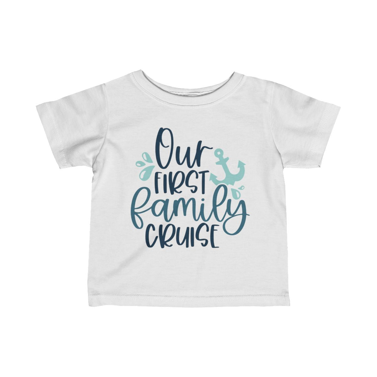 Our First Family Cruise  Infant Fine Jersey Bodysuit/Infant Fine Jersey Tee/Unisex Jersey Short Sleeve Tee/Unisex Heavy Blend™ Hooded Sweatshirt