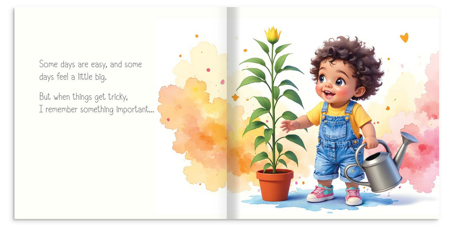 "I Can Do Hard Things" Children's Hardcover Book | Empowering Story for Kids Ages 3-6 | Growth Mindset, Confidence & Resilience Book | Preschool Gift