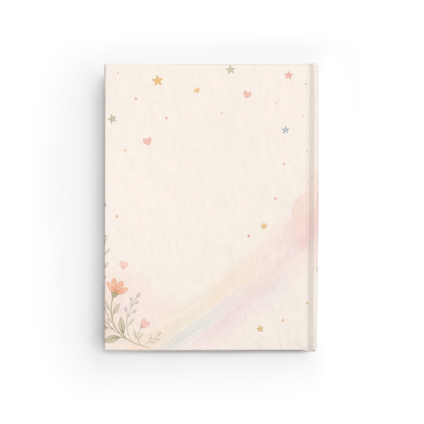 Personalised Drawing Book for Kids | Custom Name Sketchbook | Rainbow Kids Notebook | Blank or Lined Journal | Gift for Girls | Spiral Notebook Option