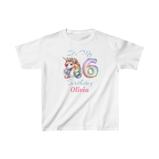 Matching Unicorn Birthday Shirts