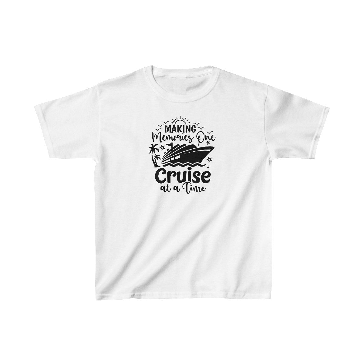 Making Memories One Cruise at a Time Infant Fine Jersey Bodysuit/Infant Fine Jersey Tee/Unisex Jersey Short Sleeve Tee/Unisex Heavy Blend™ Hooded Sweatshirt