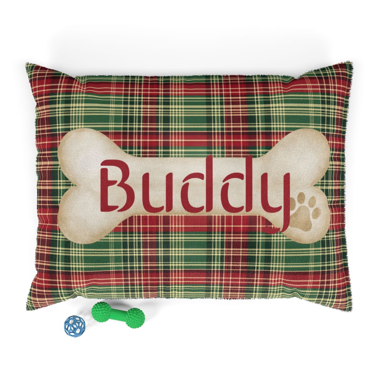 Tartan Collection 19 - Pet Tag Round and Bone Shape, Bandana, Lead, Dinner Bowl, Pet Bed