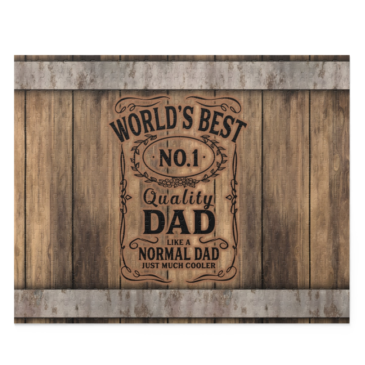 Puzzle, World's Best Dad (120, 252, 500-Piece) awd-573