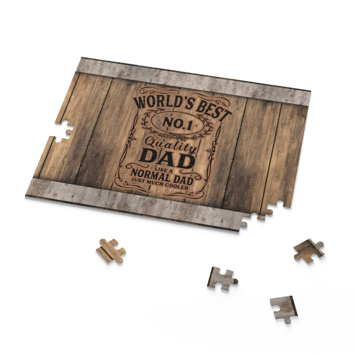 Puzzle, World's Best Dad (120, 252, 500-Piece) awd-573