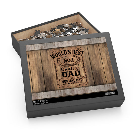 Puzzle, World's Best Dad (120, 252, 500-Piece) awd-573