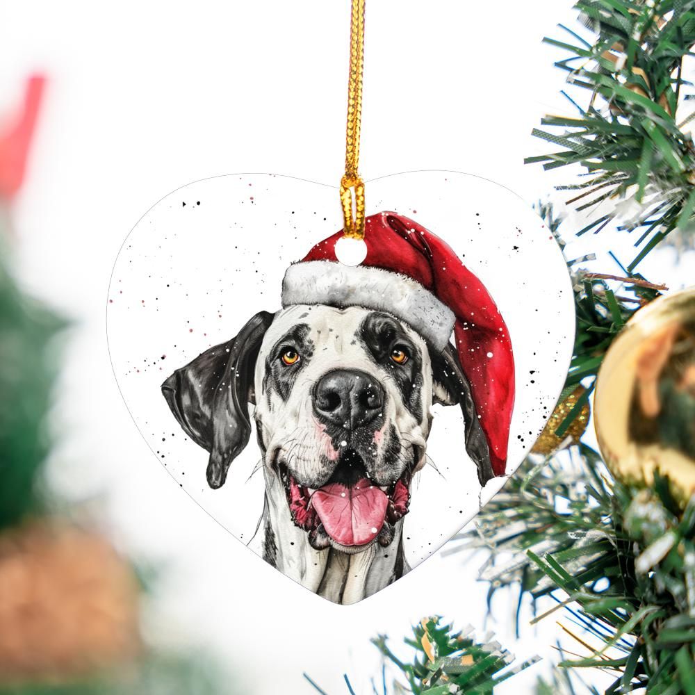 Great-Dane-2 Christmas Ornament