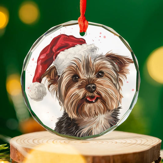 Yorkshire-Terrier-1 Christmas Ornament