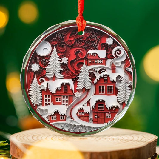 Christmas Ornament Landscape 8