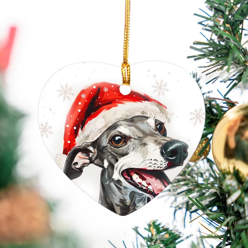 Greyhound-1 Christmas Ornament