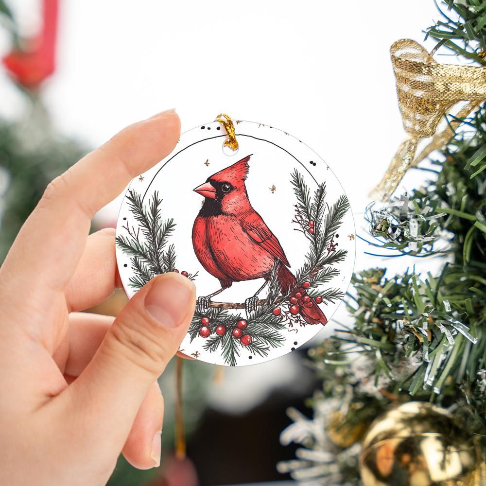 Cardinal Christmas Ornament 16