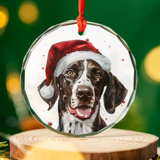 English-Pointer-1 Christmas Ornament