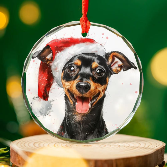 Mini-Pinscher-2 Christmas Ornament