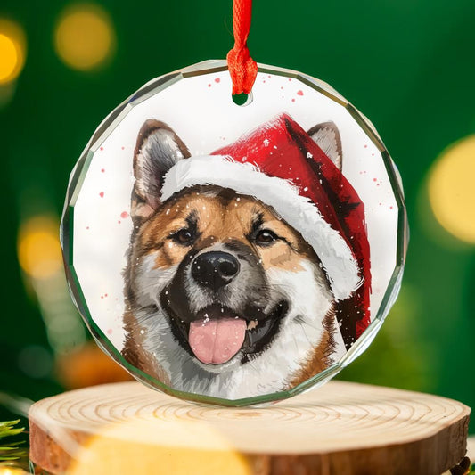 Akita-1 Christmas Ornament