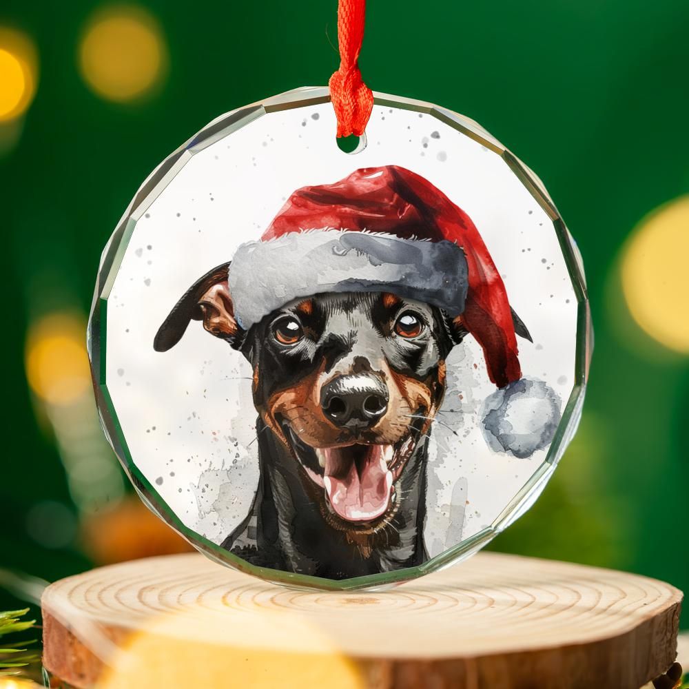 German-Pinscher-2 Christmas Ornament