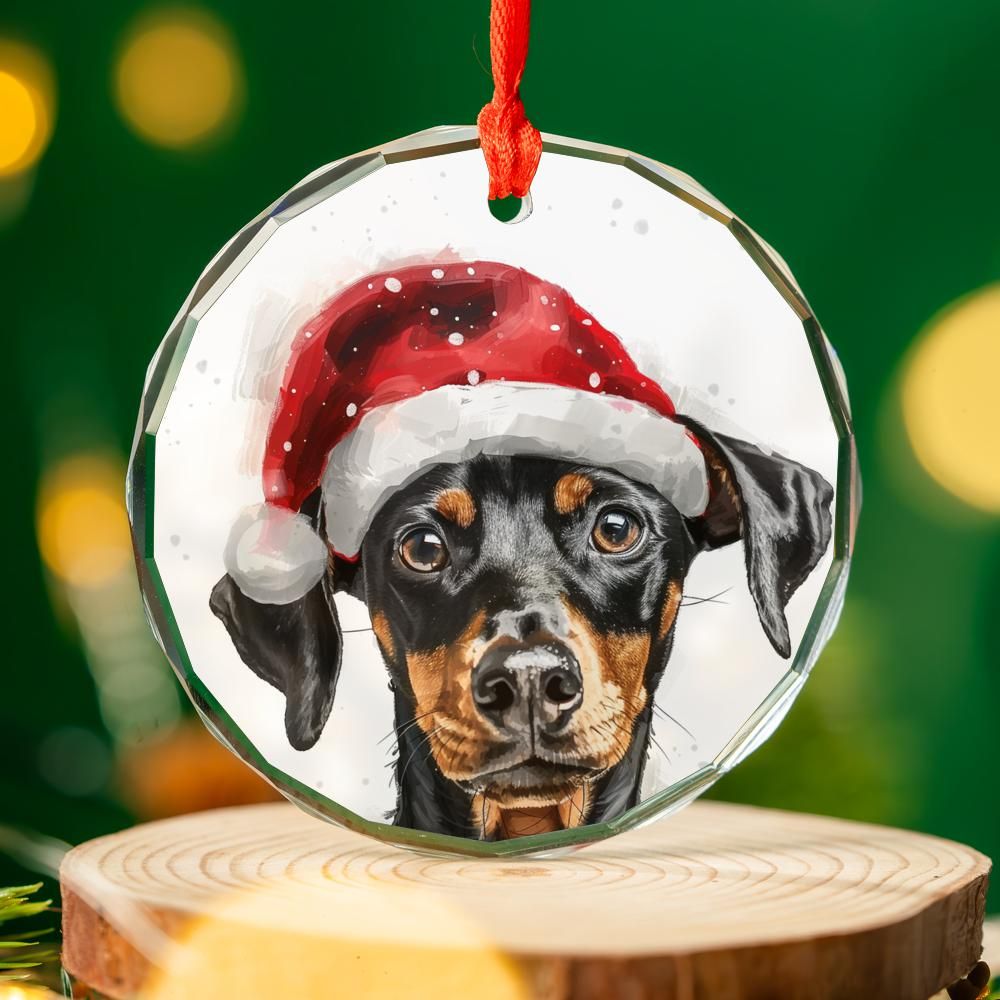 German-Pinscher-1 Christmas Ornament