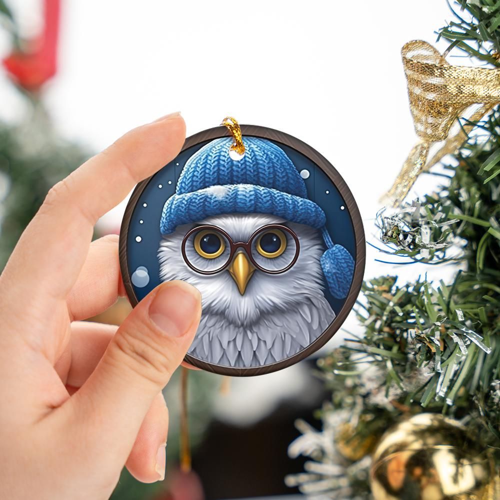 Christmas Ornament Owl 2