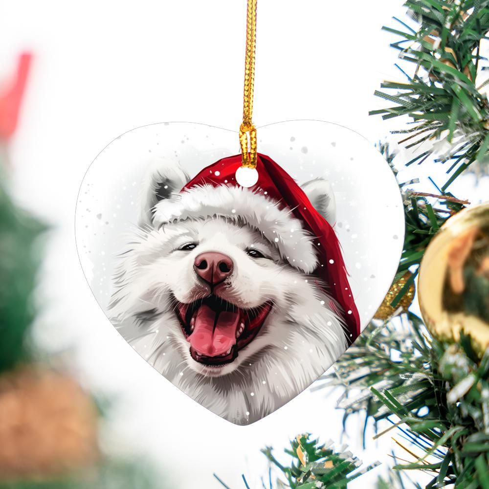 Samoyed-1 Christmas Ornament