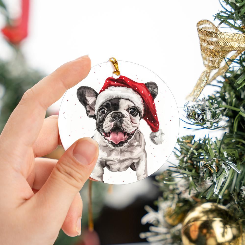 French-Bulldog-4 Christmas Ornament