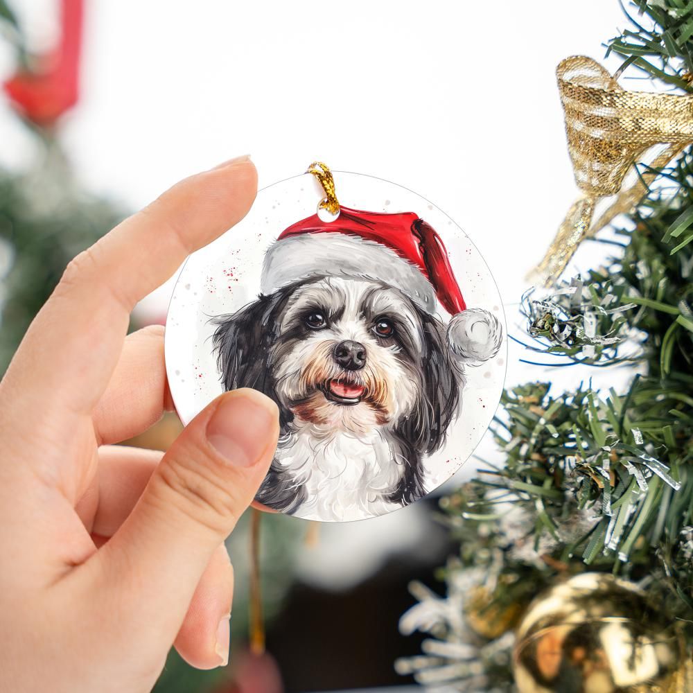 Havanese-1 Christmas Ornament