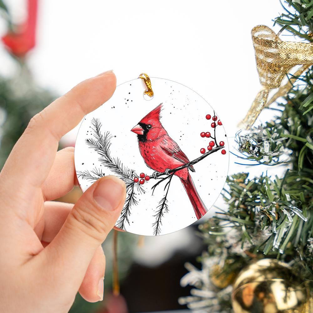 Cardinal Christmas Ornament 20