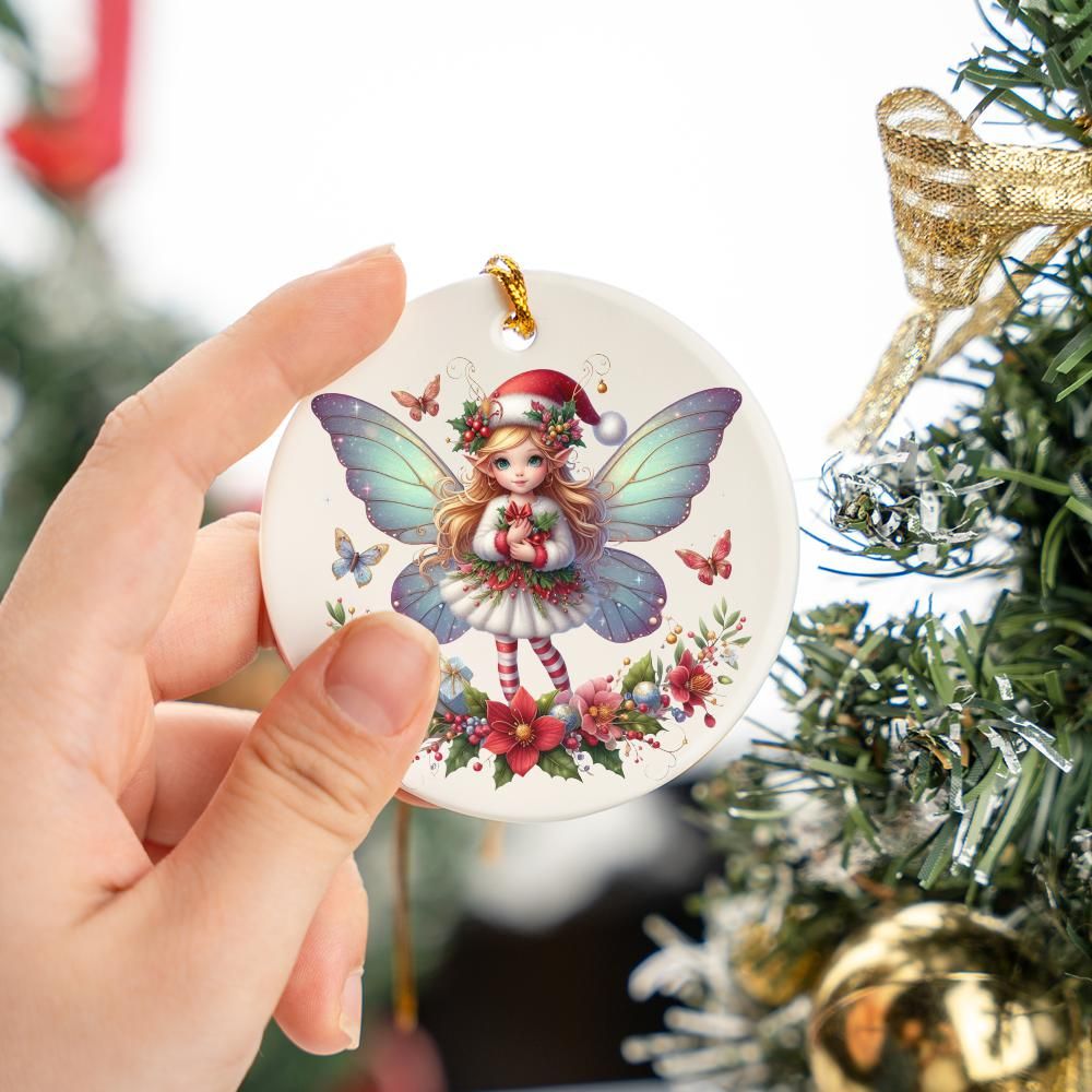 Fairy 9 Christmas Ornament