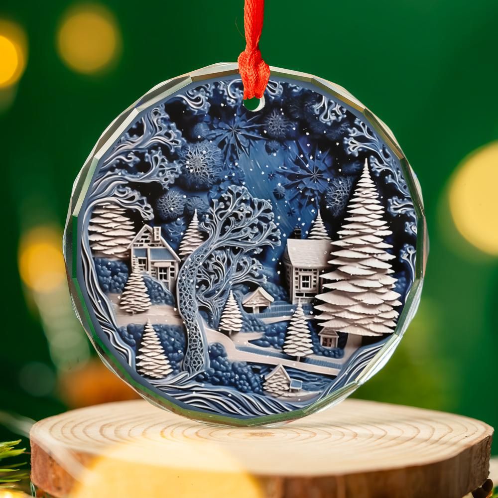 Christmas Ornament Landscape 7