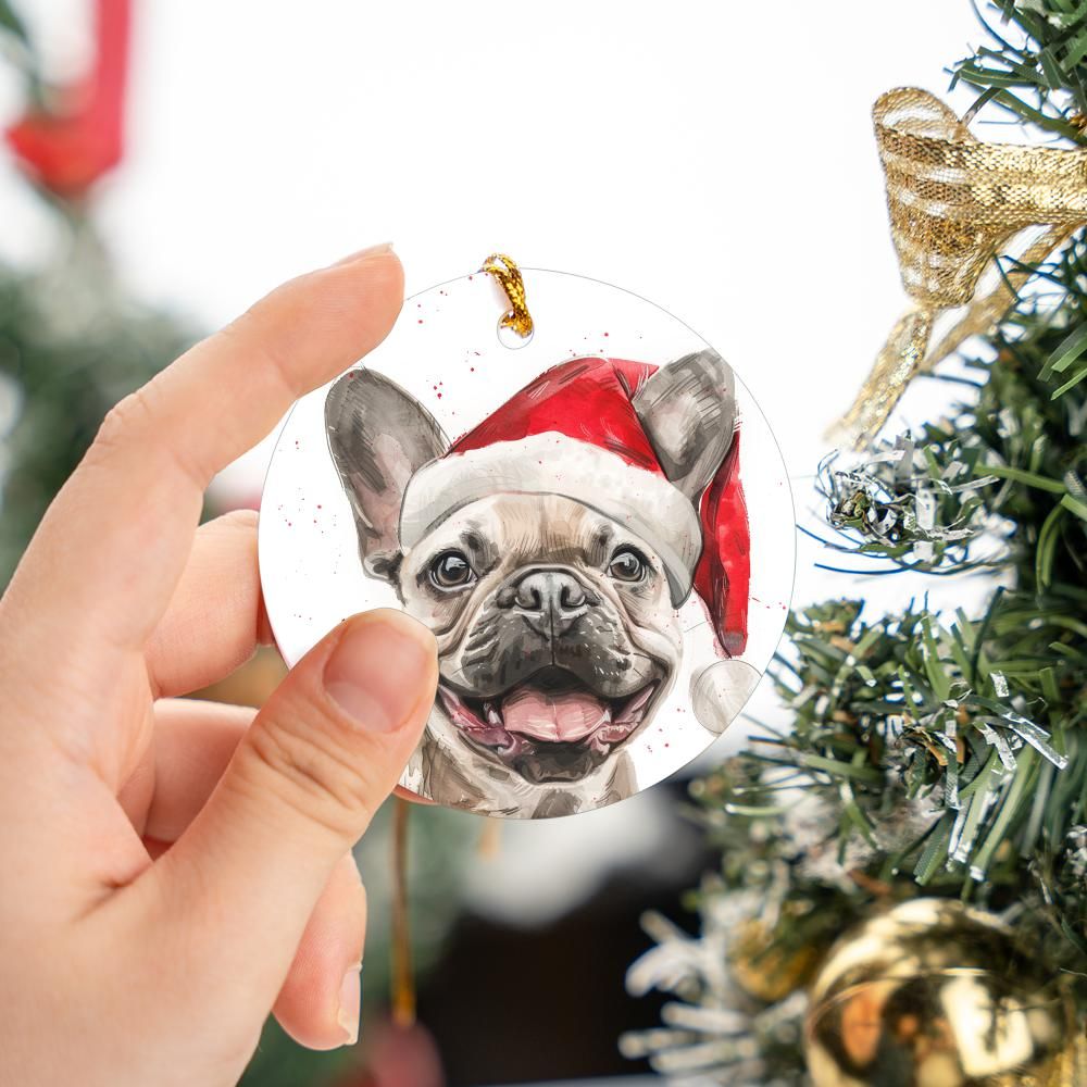 French-Bulldog-3 Christmas Ornament