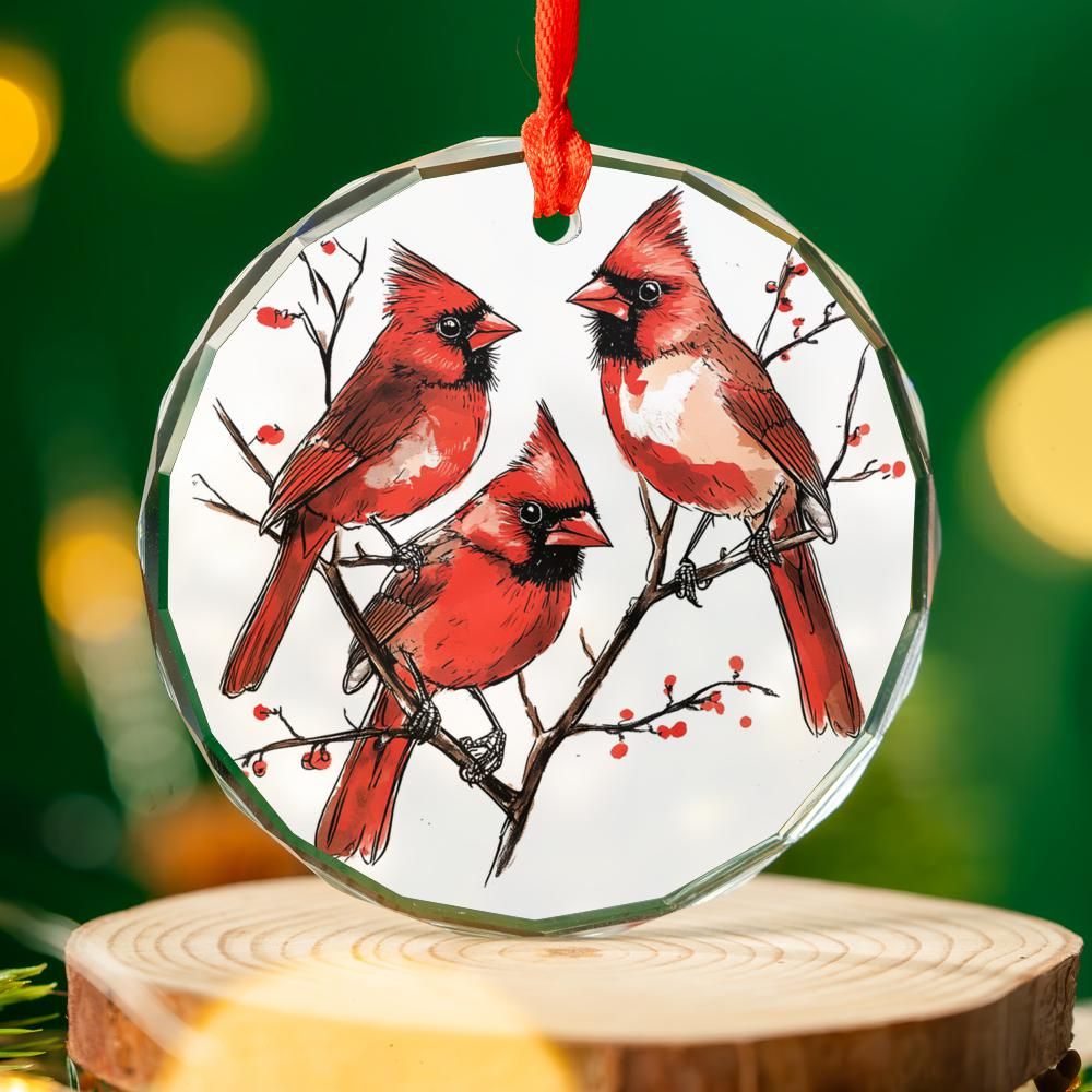 Cardinal Christmas Ornament 25