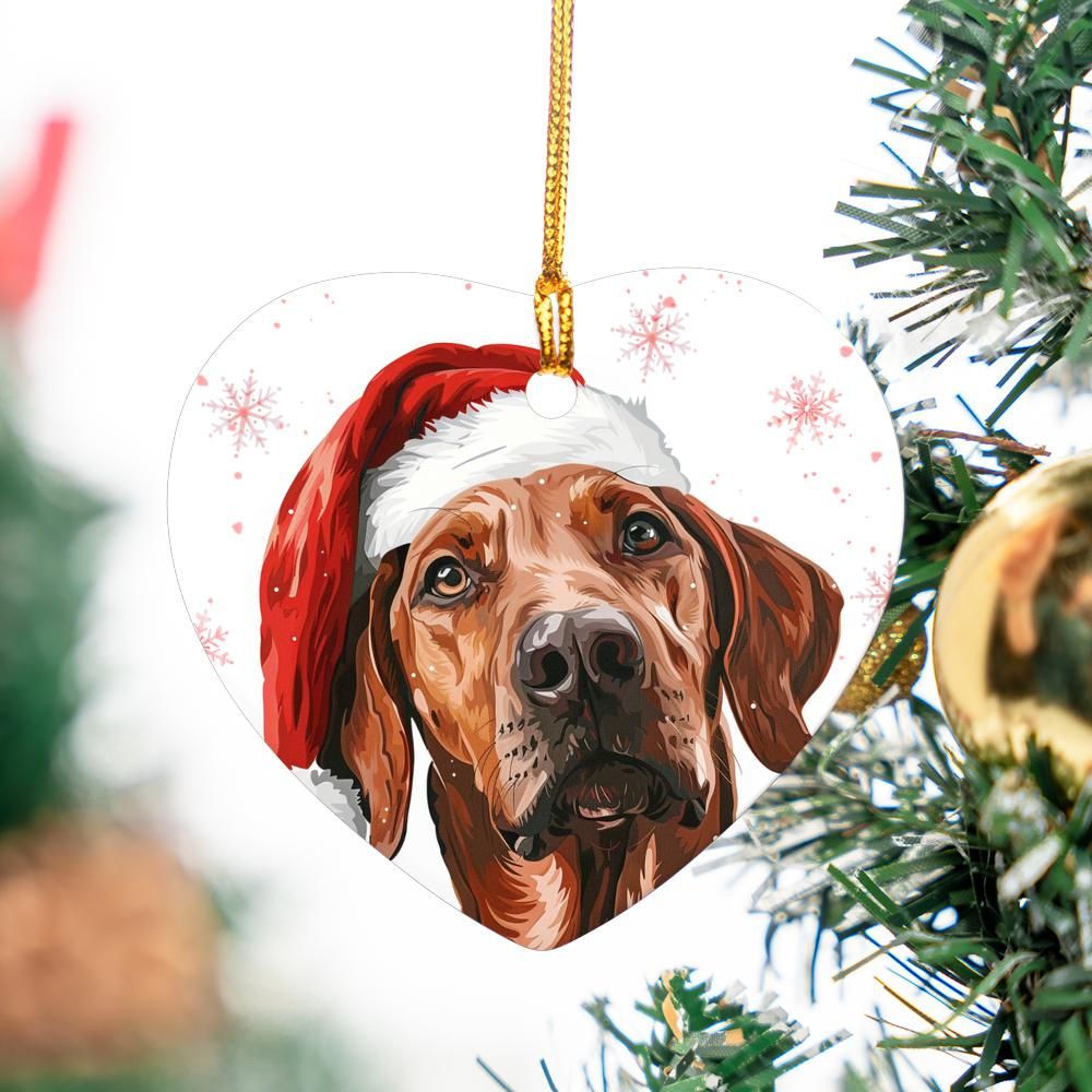 Rhodesian-Ridgeeback-2 Christmas Ornament